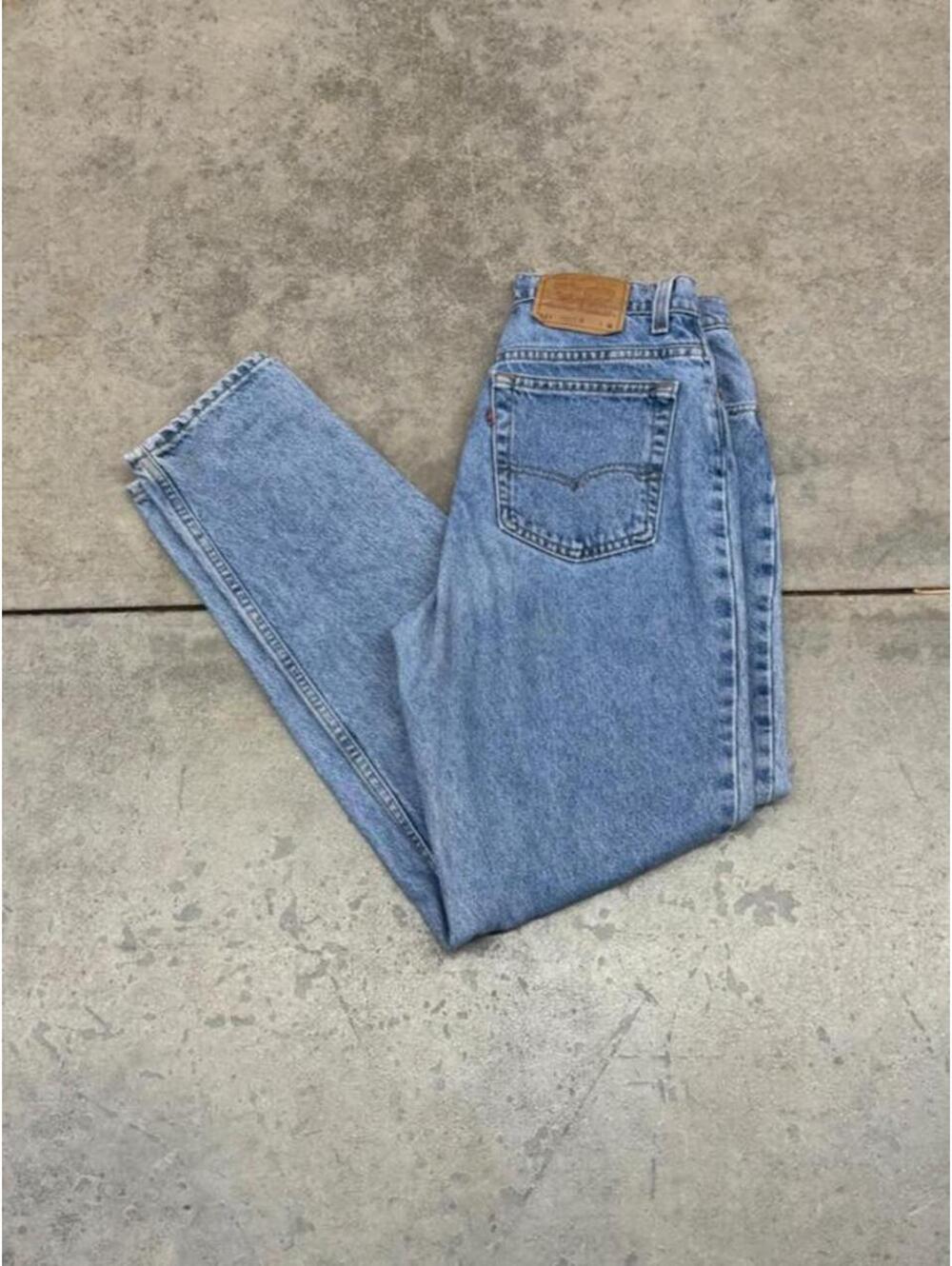 vintage levis 521 straight leg made in usa jeans size 10 WOMENS